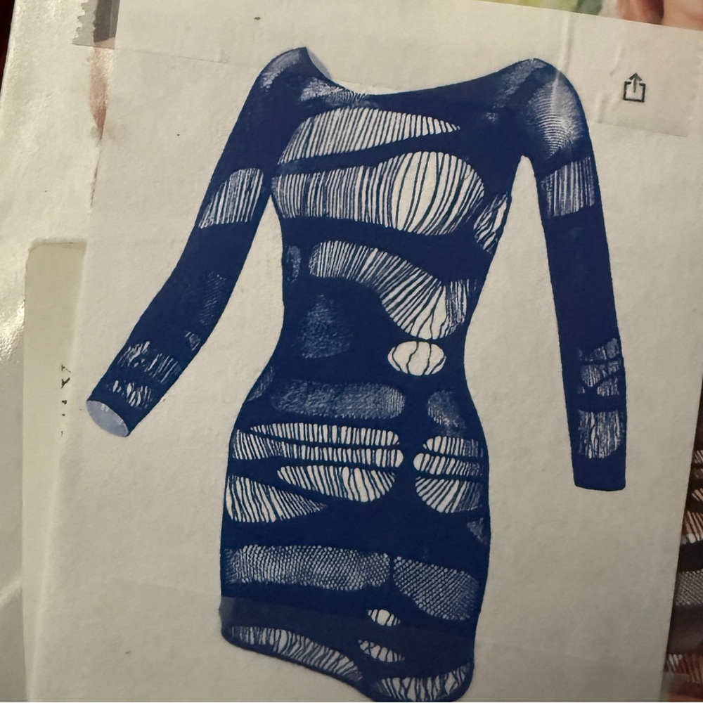 Blue sexy lingerie new